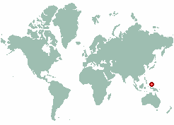 Peleliu in world map